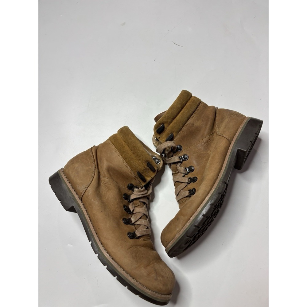 Chaco Women's 9 EU 40 Cataluna Explorer‎ Casual Lace Up Boots Bronze Waterproof